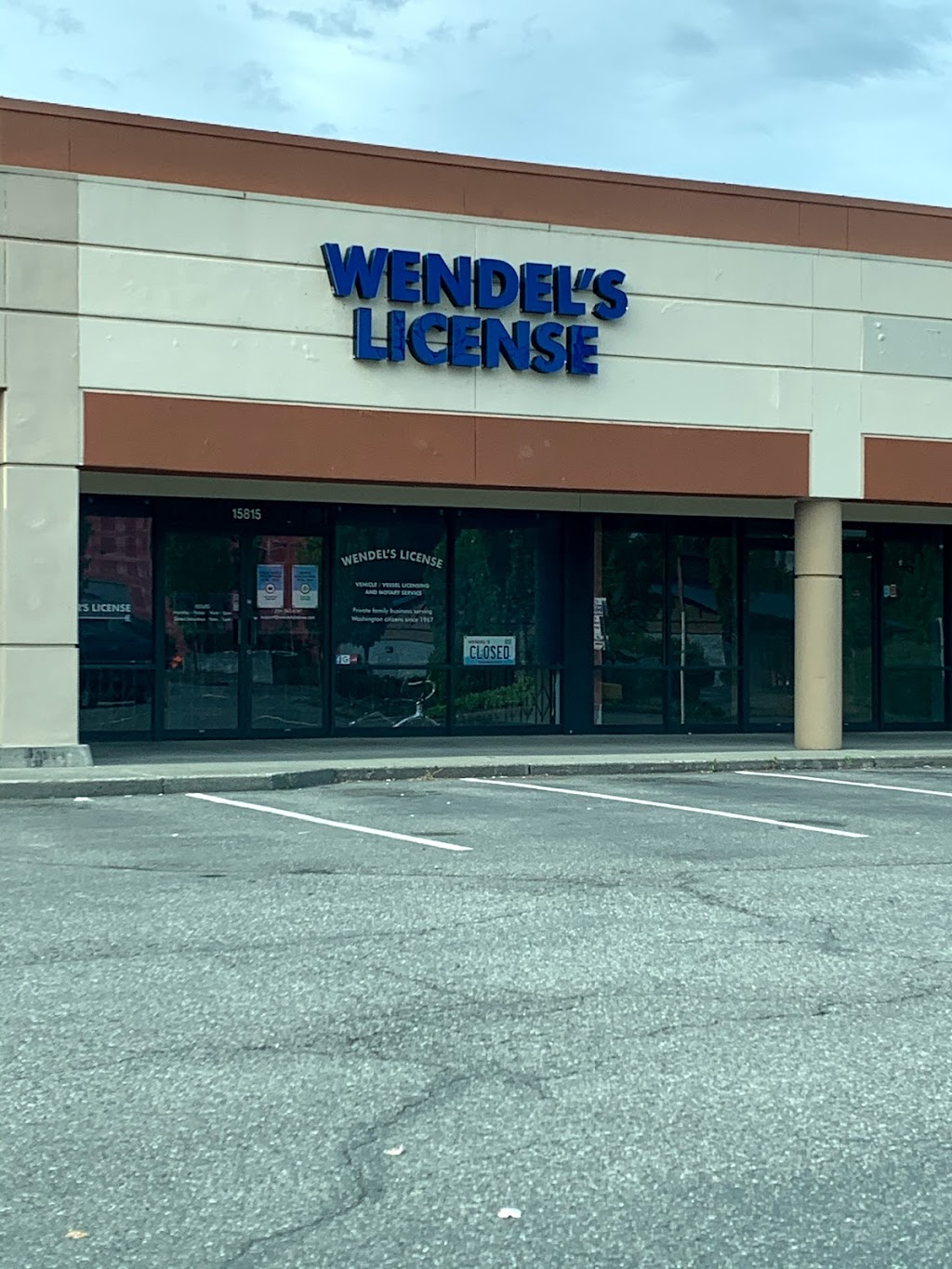 Wendels License & Service Inc. | 15815 Westminster Way N, Shoreline, WA 98133, USA | Phone: (206) 362-6161