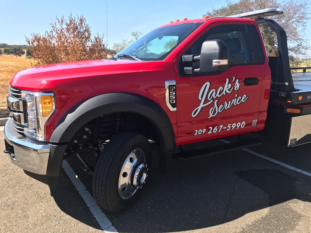 Jacks Service | 100 Academy Dr, Sutter Creek, CA 95685, USA | Phone: (209) 267-5990