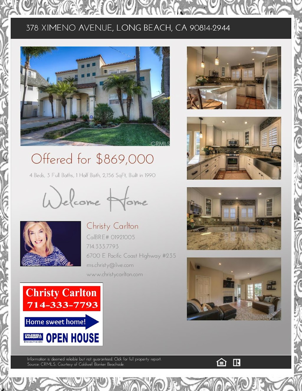 Beach Cities Properties Christy Carlton | 4195 N Viking Way B, Long Beach, CA 90808, USA | Phone: (714) 333-7793