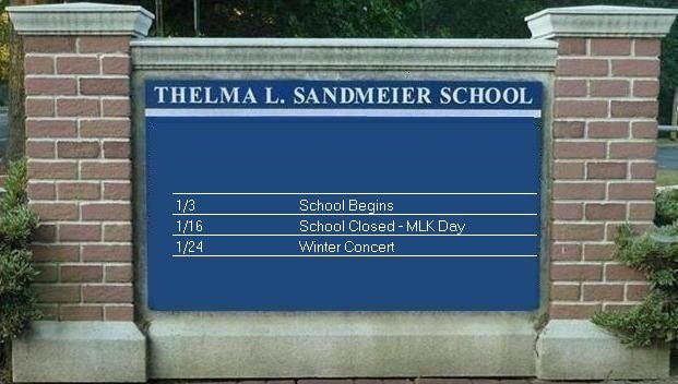 Thelma L Sandmeier School | 666 S Springfield Ave, Springfield, NJ 07081, USA | Phone: (973) 376-1025
