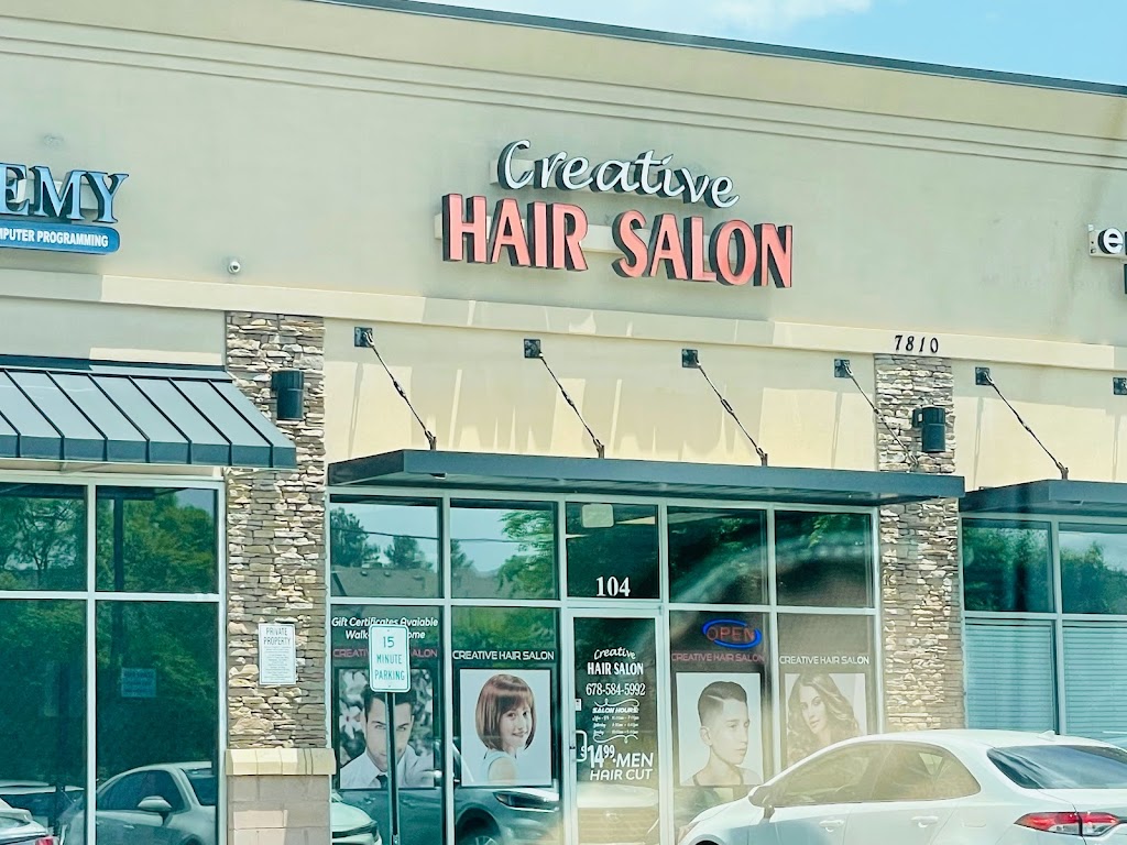 Creative Hair Salon | 7810 McGinnis Ferry Rd Suite 104, Suwanee, GA 30024 | Phone: (678) 584-5992