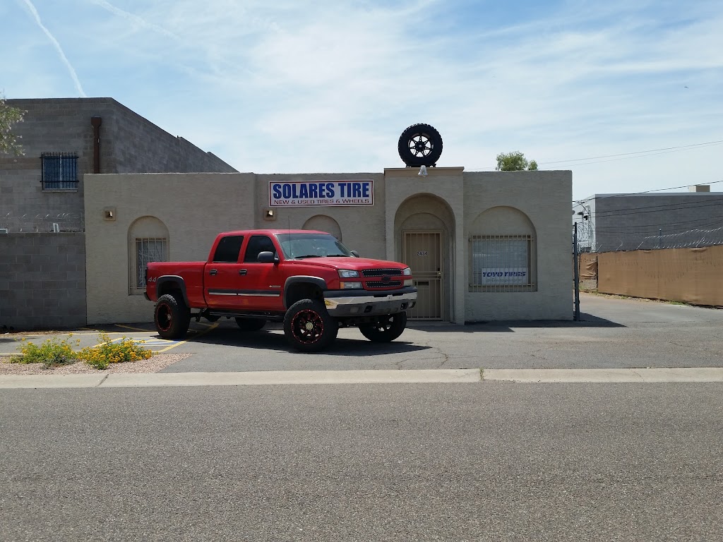 Solares Tire Inc | 2434 S 17th Pl, Phoenix, AZ 85034, USA | Phone: (602) 931-2510