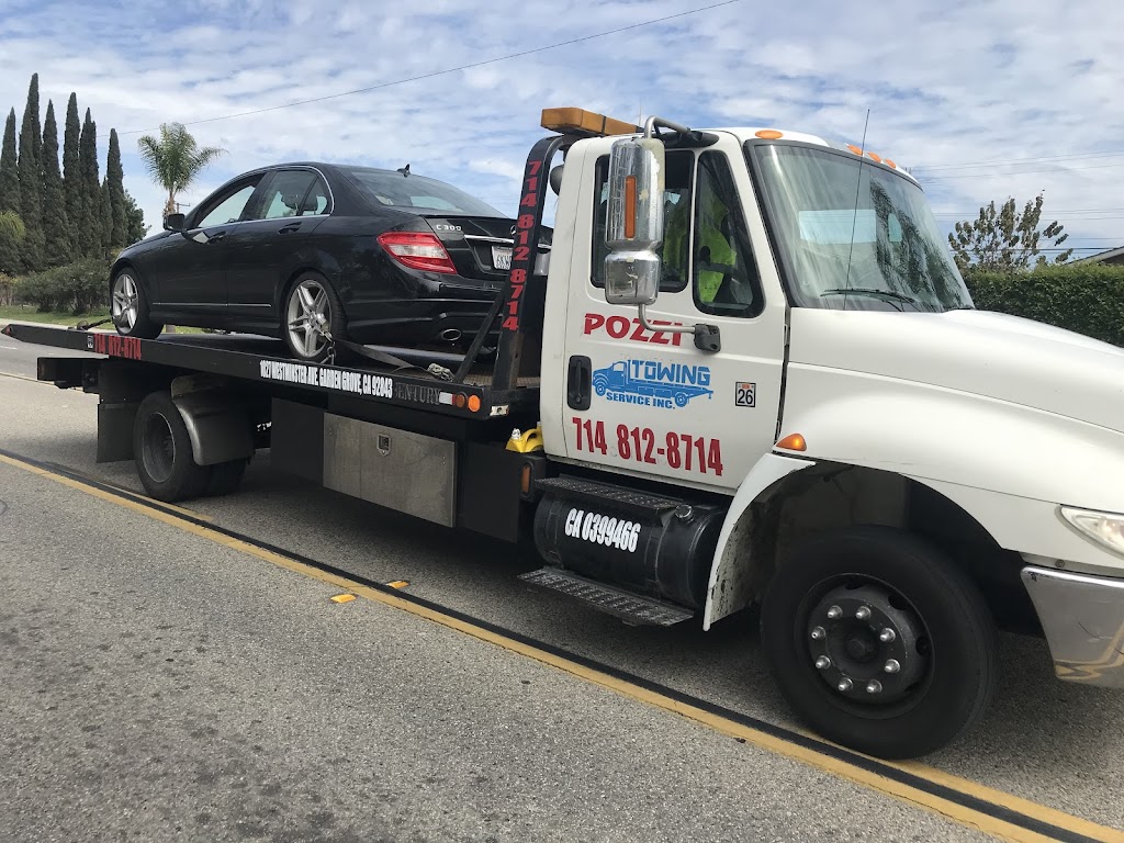 Pozzi Towing Inc | 11284 Westminster Ave, Garden Grove, CA 92843, USA | Phone: (714) 812-8714