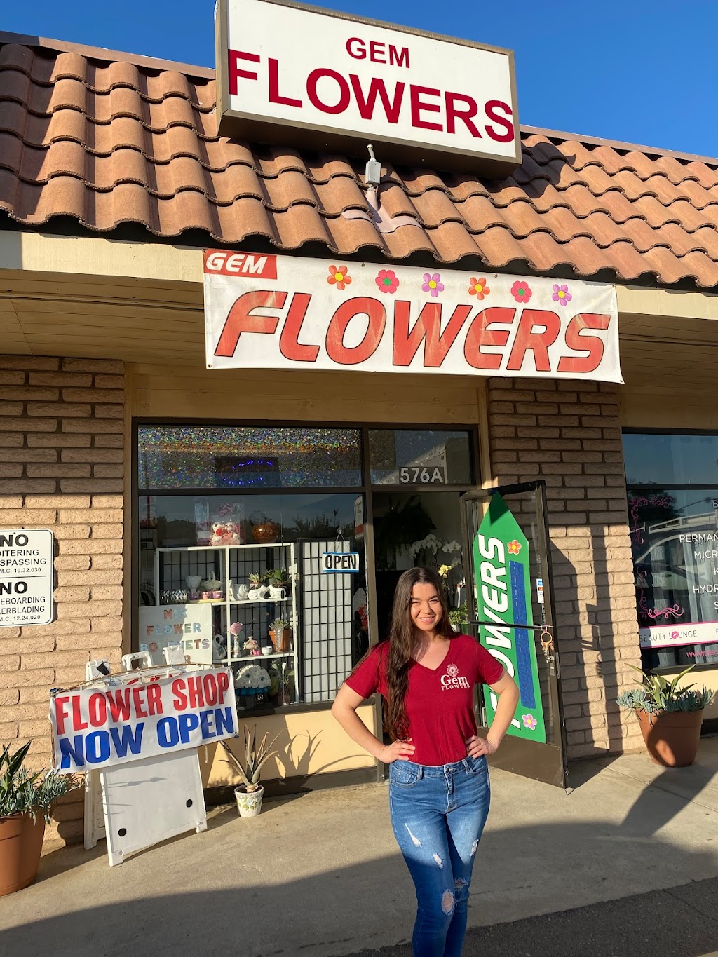 Gem flowers | 576 E Mission Rd Suite A, San Marcos, CA 92069, USA | Phone: (760) 798-3779