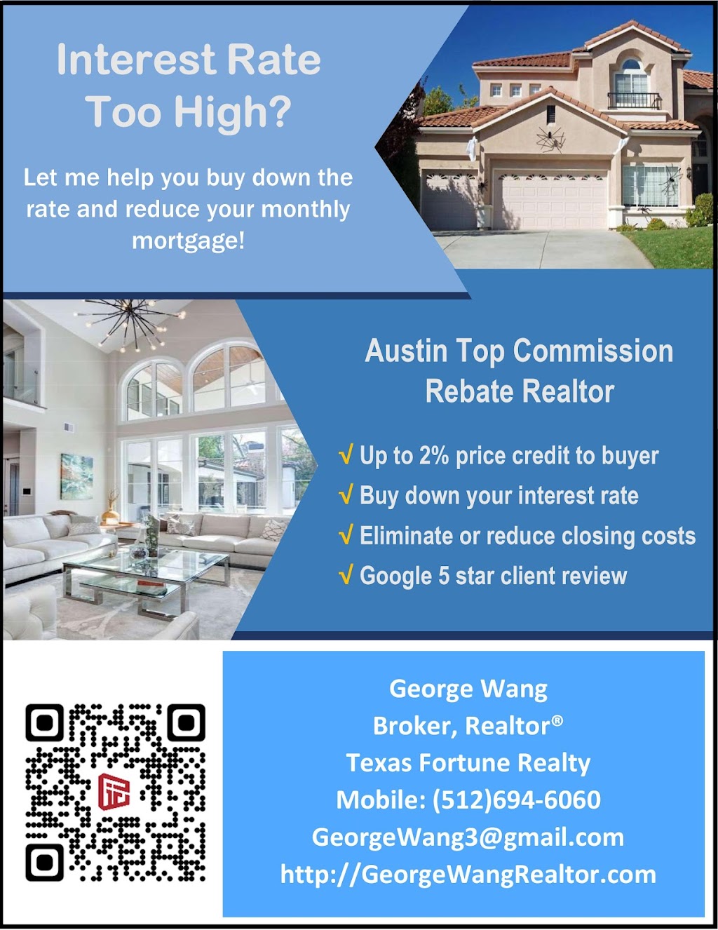 Texas Fortune Realty | 2810 Padina Dr, Austin, TX 78733, USA | Phone: (512) 694-6060