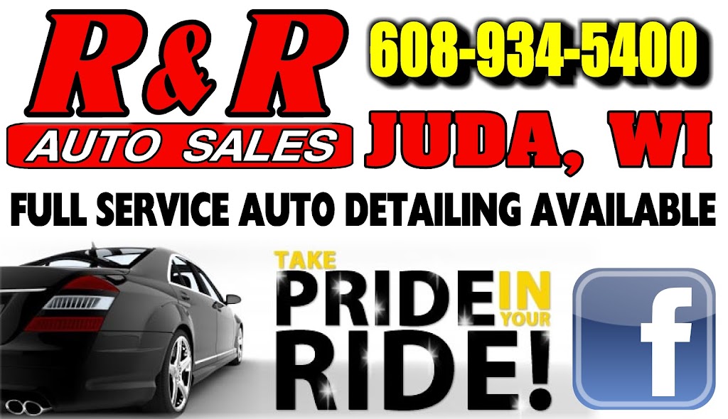 R & R Auto Sales and Detailing | W2620 WI-11, Juda, WI 53550, USA | Phone: (608) 934-5400