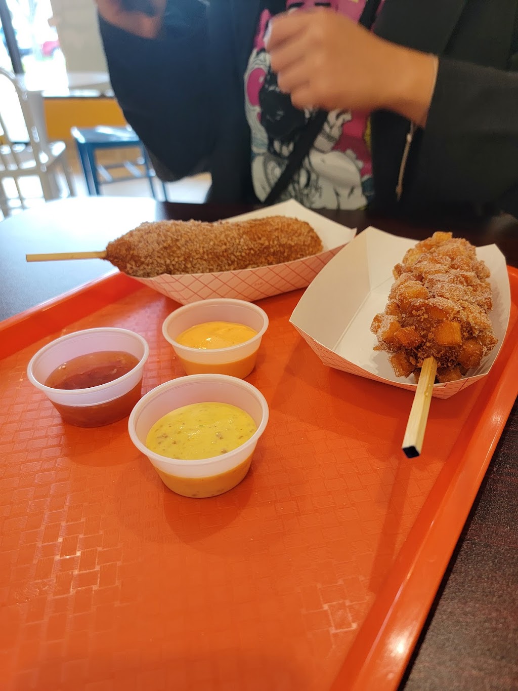 Kong Dog Korean style corndogs and bubble tea | 12335, H, Georgia Ave, Silver Spring, MD 20906, USA | Phone: (301) 933-0614