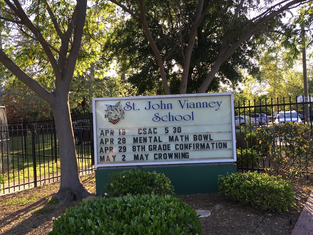 Saint John Vianney School - Rancho Cordova | 10499 Coloma Rd, Rancho Cordova, CA 95670, USA | Phone: (916) 363-4610