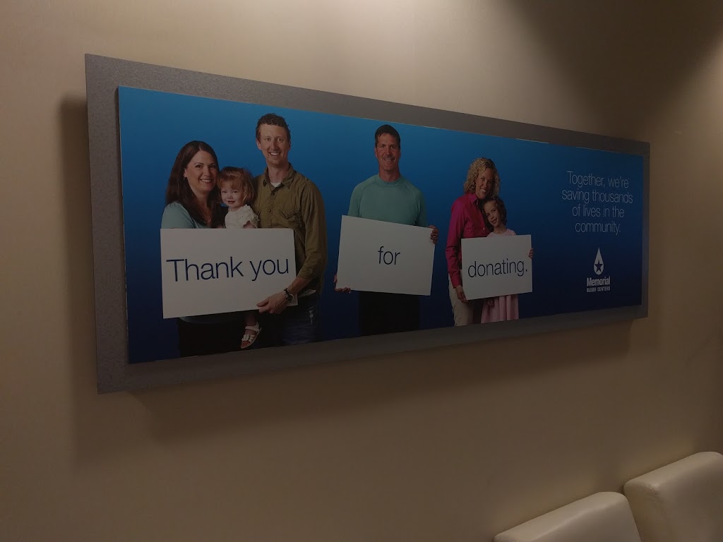 Memorial Blood Centers | 737 Pelham Blvd, St Paul, MN 55114, USA | Phone: (888) 448-3253