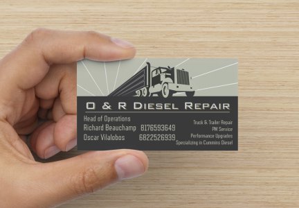 O&R Diesel Repair | 1520 E Henderson St Bldg#1, Cleburne, TX 76031, USA | Phone: (817) 659-3649