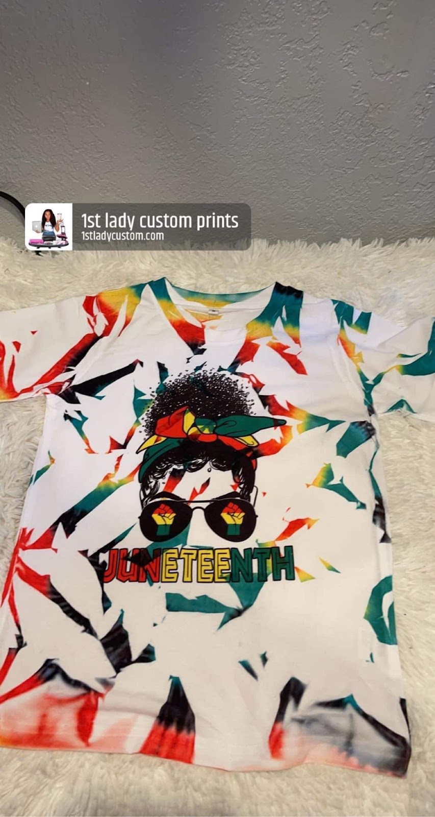 1st lady custom prints LLC | 3877 Recker Hwy, Winter Haven, FL 33880, USA | Phone: (762) 253-0049