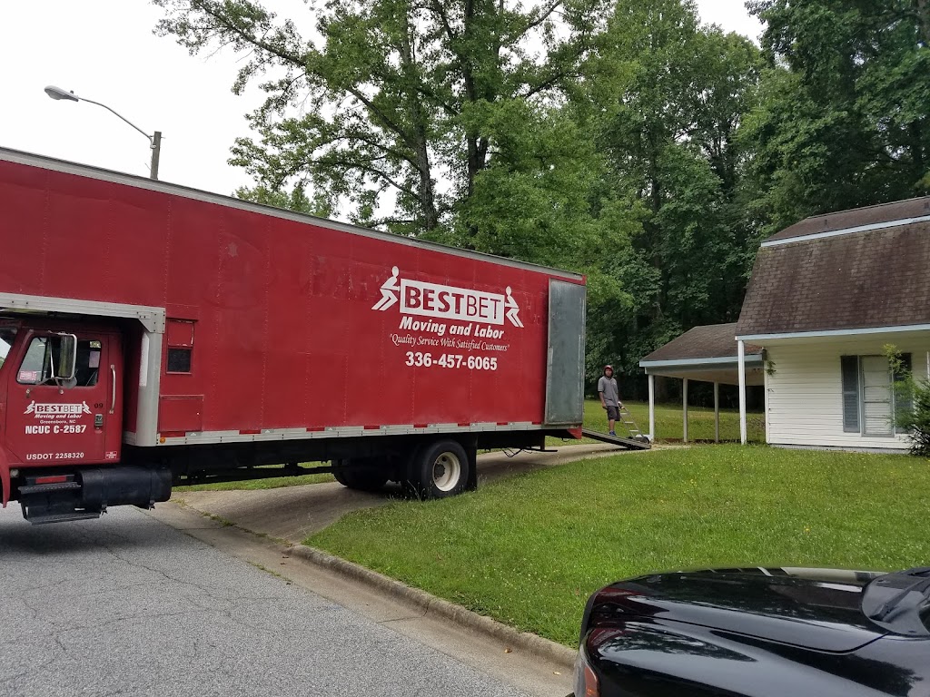 Best Bet Moving and Labor | 804 Winston St, Greensboro, NC 27405 | Phone: (336) 457-6065