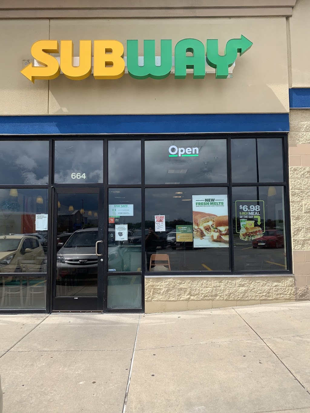 Subway ( Outside Of Walmart) | 664 Wesley Dr, Wood River, IL 62095, USA | Phone: (618) 259-7970
