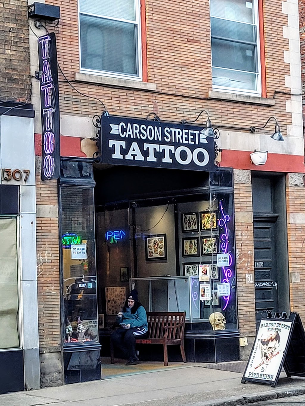 Carson Street Tattoo | 1309 E Carson St, Pittsburgh, PA 15203, USA | Phone: (412) 904-2165