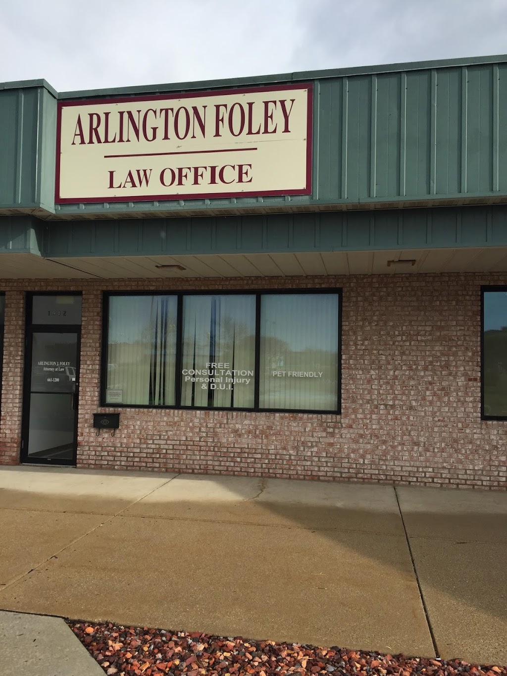 Arlington J. Foley Jr. Attorney At Law | 1942 N Main St, Crown Point, IN 46307, USA | Phone: (219) 661-1200