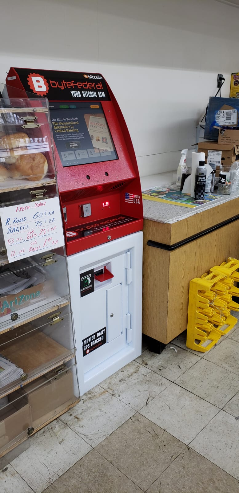 Byte Federal Bitcoin ATM (Kauzers Food Store) | 119 Avenel St, Avenel, NJ 07001, USA | Phone: (786) 686-2983