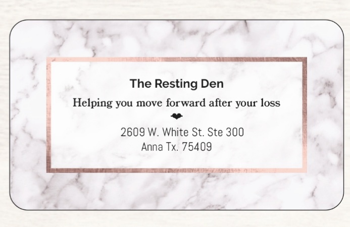 The Resting Den | 2609 W White St Ste 300, Anna, TX 75409, USA | Phone: (214) 554-3347