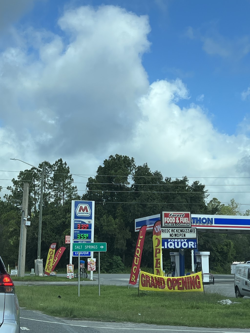 Marathon Gas | 10777 FL-40, Silver Springs, FL 34488, USA | Phone: (352) 625-0337