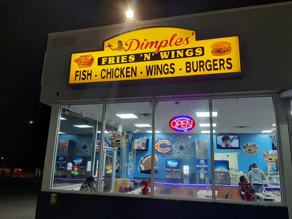 Dimples Fries N Wings | 5700 S Collins St, Arlington, TX 76018, USA | Phone: (817) 366-3495