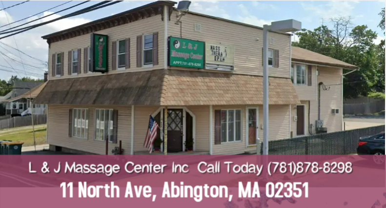 L & J Massage | 11 North Ave, Abington, MA 02351, USA | Phone: (781) 878-8298