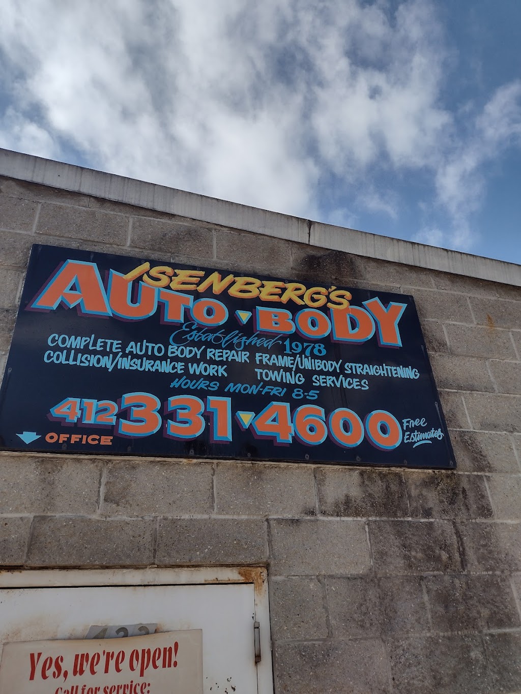 Isenbergs Auto Body | 423 Broadway Ave, McKees Rocks, PA 15136, USA | Phone: (412) 331-4600