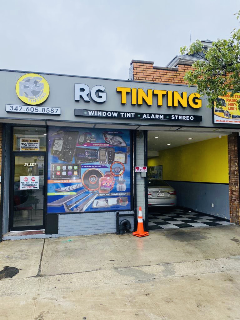 RG Tinting Car Alarm & Auto Sound | 4914 Foster Ave, Brooklyn, NY 11203, USA | Phone: (347) 605-8587