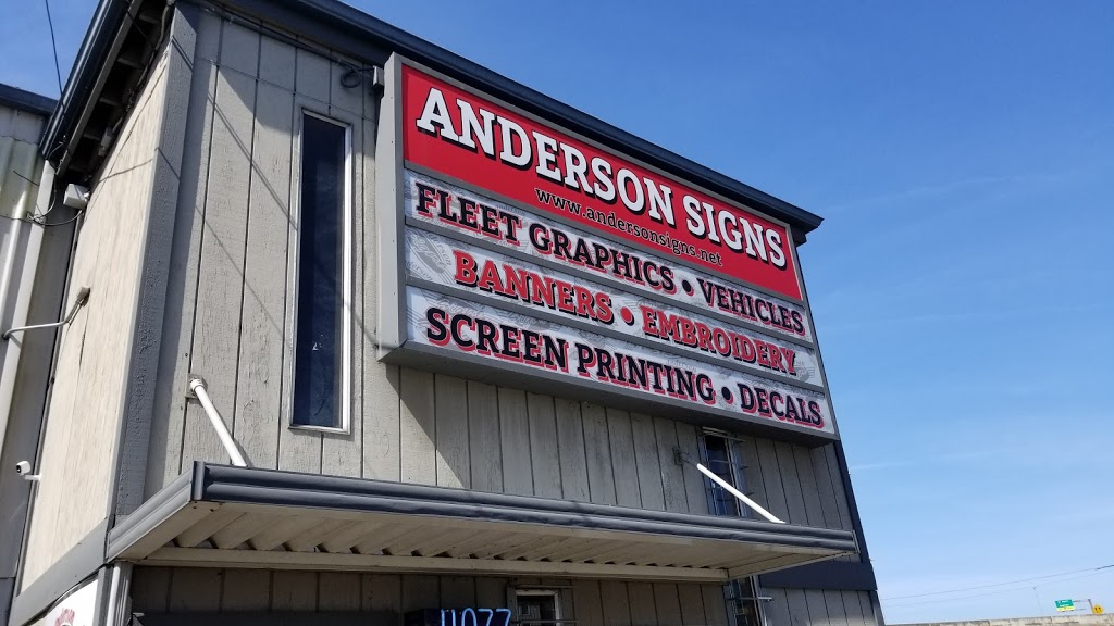 Anderson Signs | 11077 N Vancouver Way, Portland, OR 97217, USA | Phone: (503) 286-6558