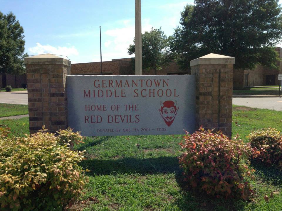 Germantown Middle School | 7925 CD Smith Rd, Germantown, TN 38138, USA | Phone: (901) 416-0950
