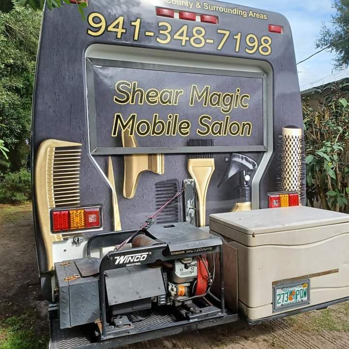 Shear Magic Mobile Salon | 6425 121st Ave E, Parrish, FL 34219, USA | Phone: (941) 348-7198