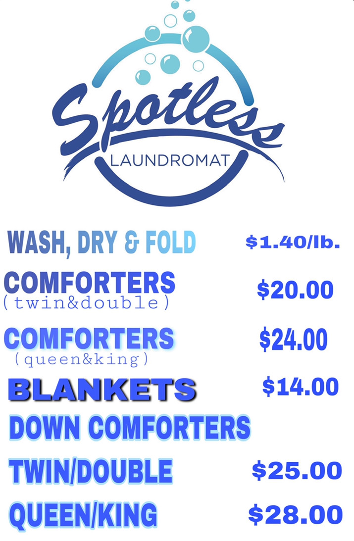 Spotless Laundromat LLC | 509 E Basin Rd, New Castle, DE 19720, USA | Phone: (302) 327-0790