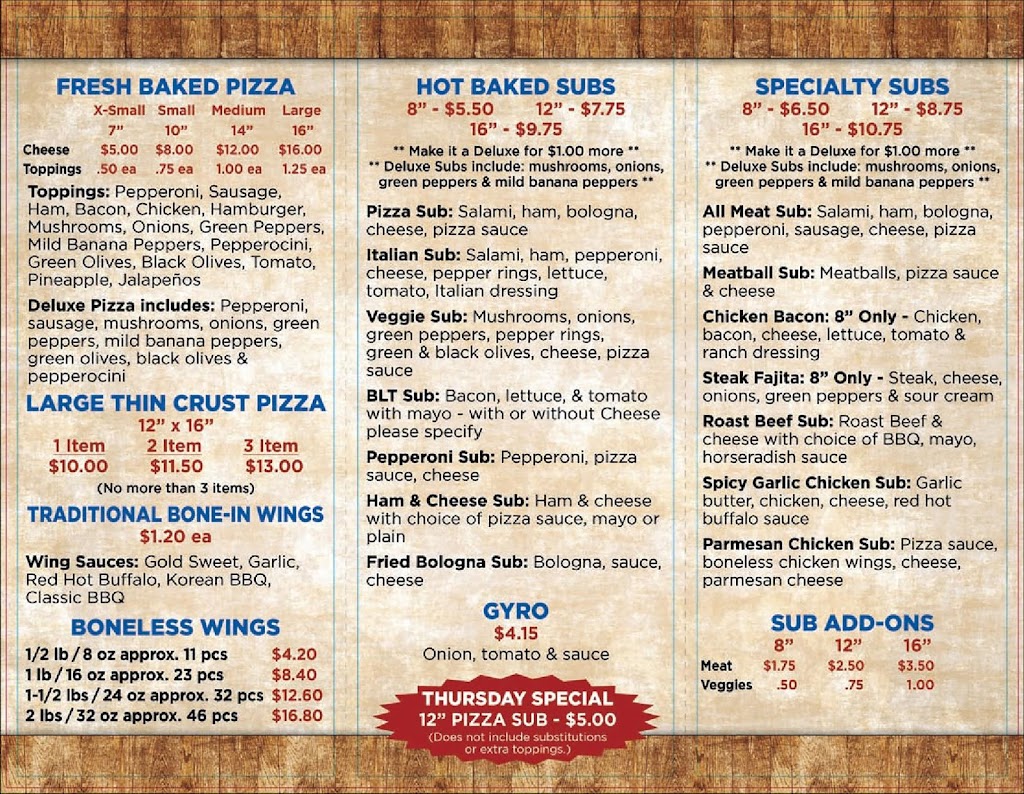 Countryside Pizza & Drive Thru | 2256 Park Ave E, Mansfield, OH 44903, USA | Phone: (419) 589-9818