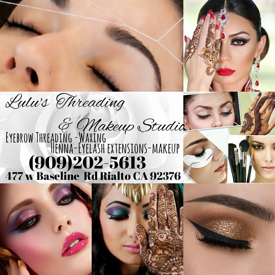 Lulus Threading & Makeup | 702 W Colton Ave, Redlands, CA 92374, USA | Phone: (909) 202-5613
