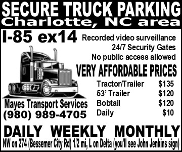 Mayes transport truck repair | 1838 Chespark Dr unit D, Gastonia, NC 28052, USA | Phone: (980) 989-4705