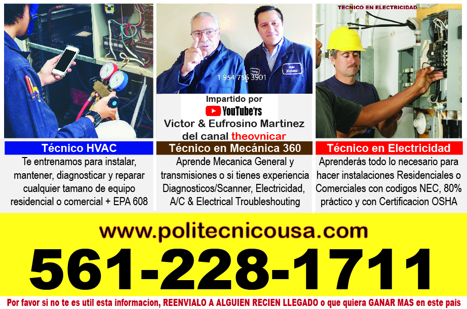 Politecnico USA sede Broward | 6878 W Atlantic Blvd, Margate, FL 33063, USA | Phone: (954) 283-8380