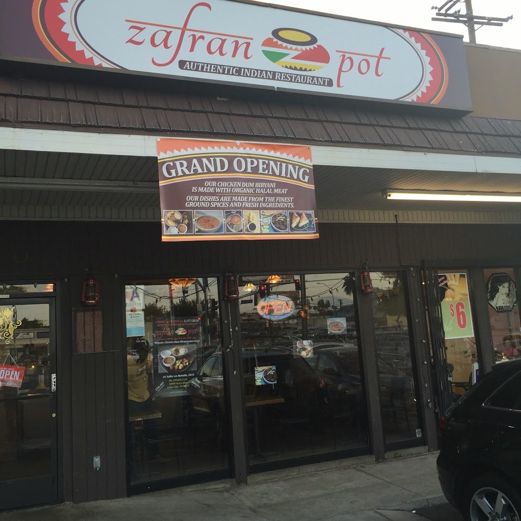 Zafran Pot Indian Restaurant | 10408 Venice Blvd, Culver City, CA 90232, USA | Phone: (310) 838-2130
