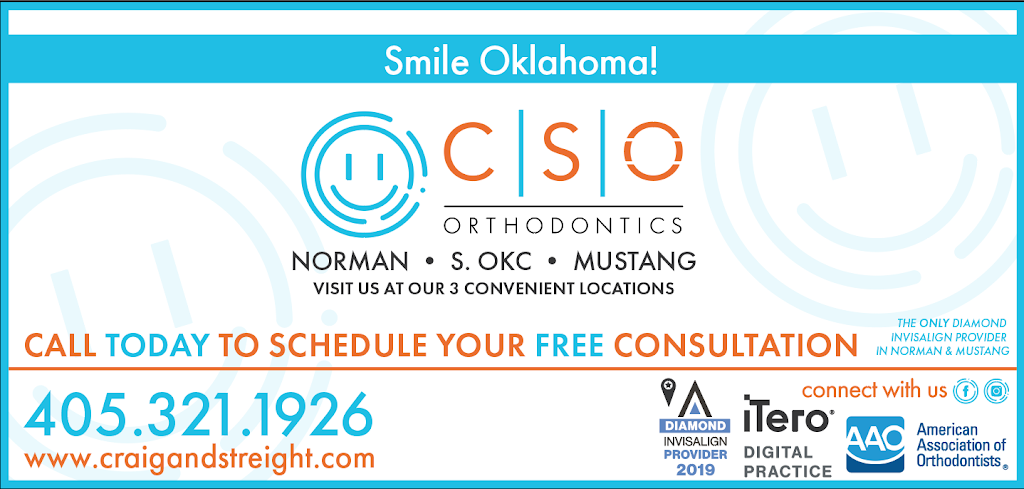 Craig & Streight Orthodontics - Mustang | 1476 N Mustang Rd, Mustang, OK 73064, USA | Phone: (405) 321-1926
