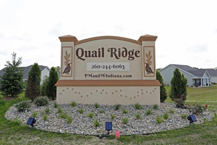 Quail Ridge Villas | 120 N Chestnut Wood Ln, Columbia City, IN 46725, USA | Phone: (574) 566-1742