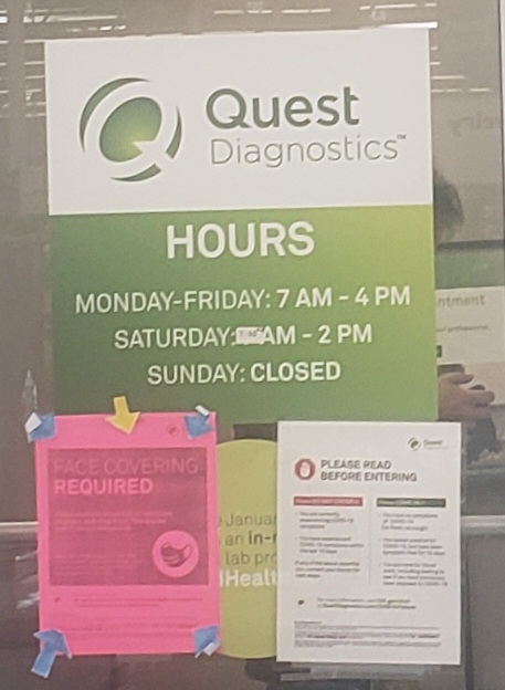 Quest Diagnostics | 10240 Colerain Ave, Cincinnati, OH 45251 | Phone: (513) 205-1834