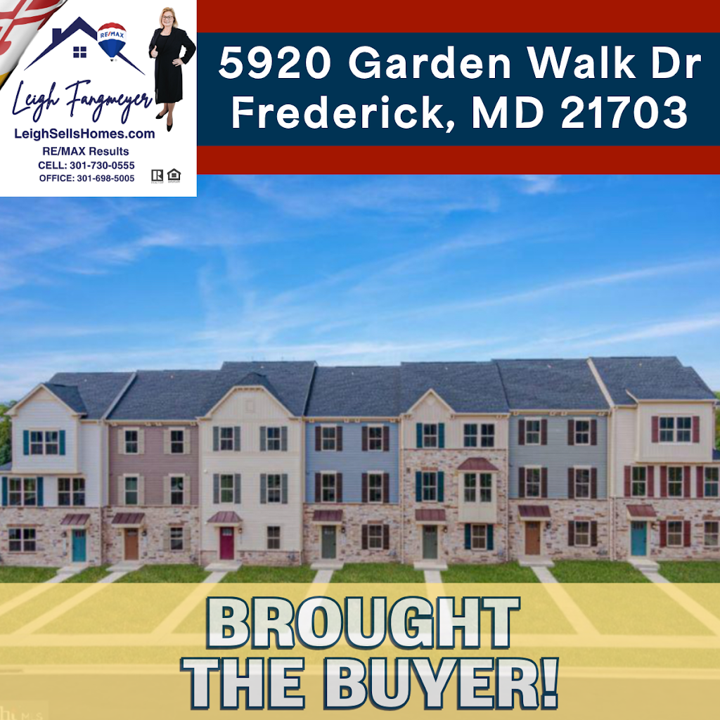 Leigh Fangmeyer, RE/MAX Results | 5202 Presidents Ct #310, Frederick, MD 21703, USA | Phone: (301) 730-0555