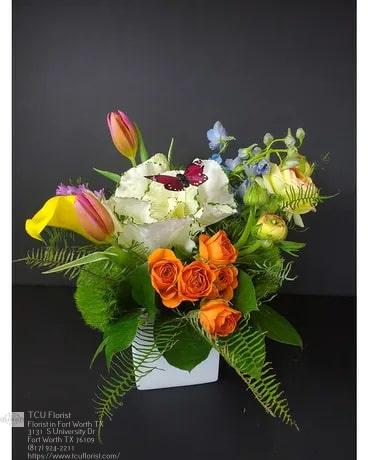 TCU Florist & Flower Delivery | 3131 S University Dr, Fort Worth, TX 76109, USA | Phone: (817) 924-2211