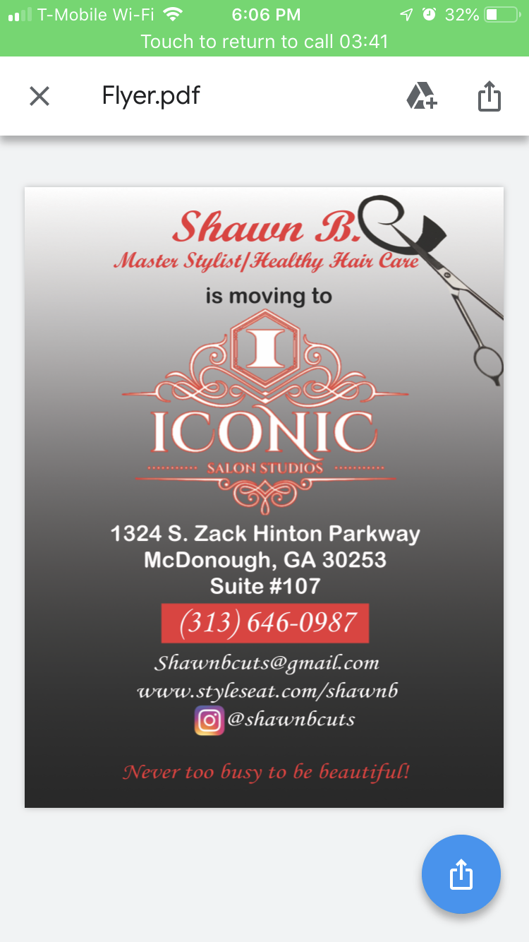 Shawn B Cuts | Charm Amour, 966 Eagles Landing Pkwy, Stockbridge, GA 30281, USA | Phone: (313) 646-0987