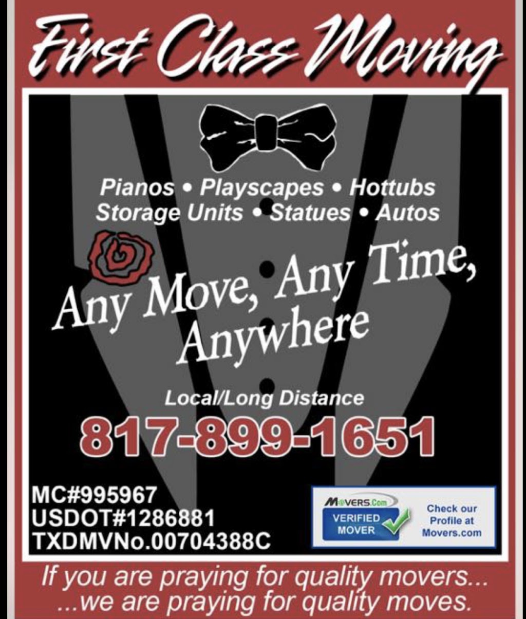 First Class Moving | 2020 Avondale-Haslet Rd #210, Haslet, TX 76052, USA | Phone: (817) 899-1651