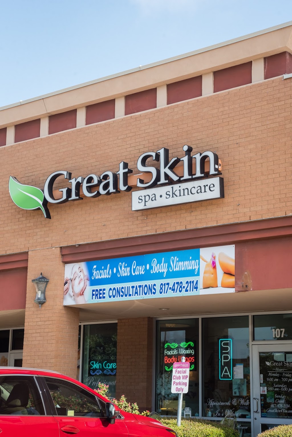 Great Skin Spa Skincare & Facial Club | 3851 SW Green Oaks Blvd, Arlington, TX 76017, USA | Phone: (817) 478-2114