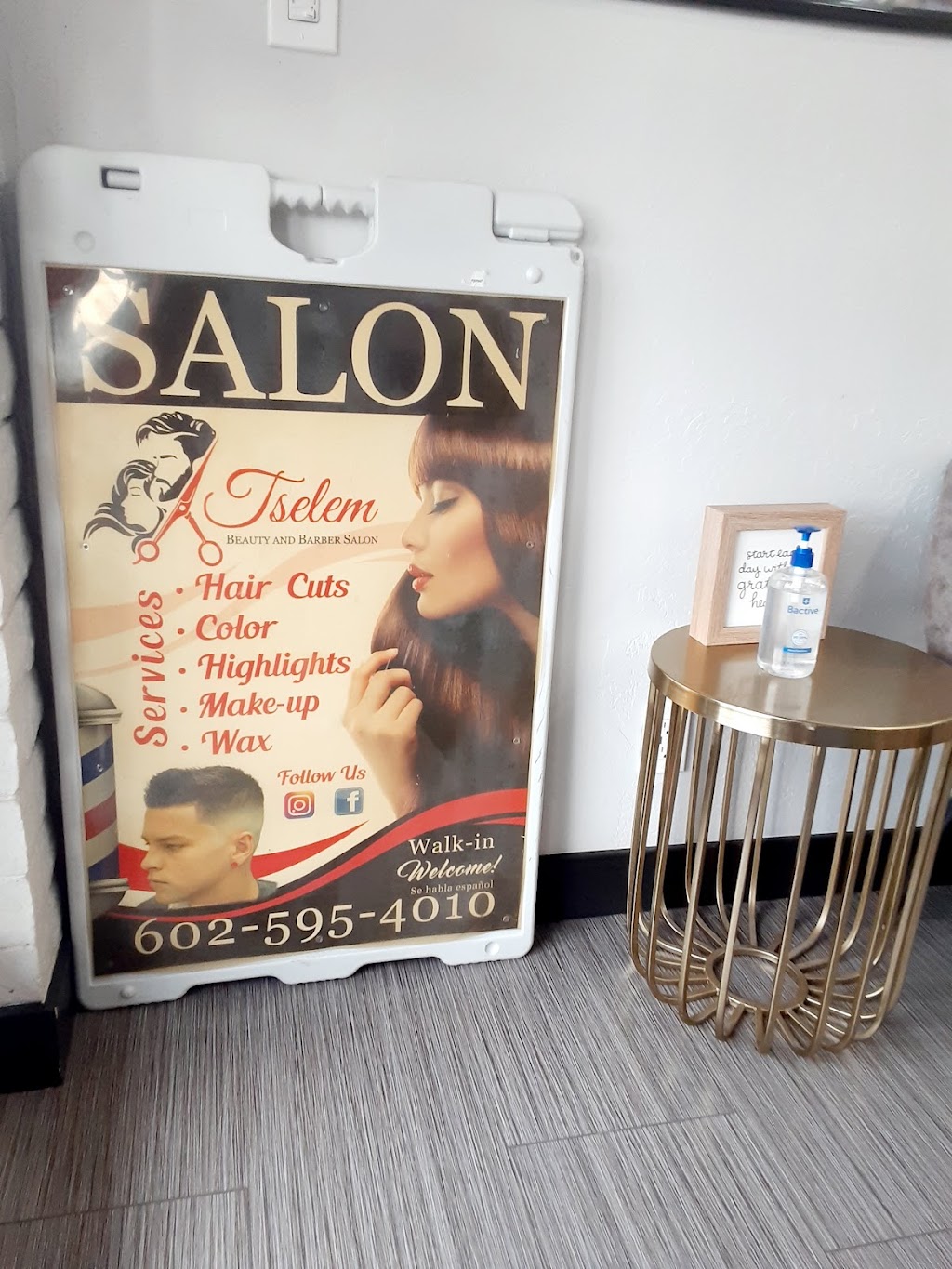 Tselem beauty and barber salon | 8411 W Peoria Ave, Peoria, AZ 85345, USA | Phone: (602) 595-4010