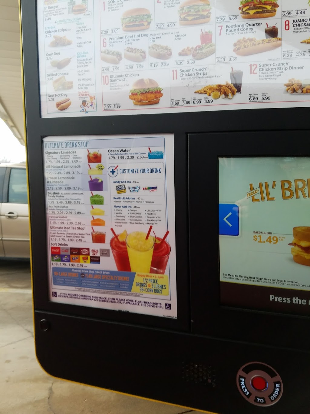 Sonic Drive-In | 4721 W Sublett Rd, Arlington, TX 76017, USA | Phone: (817) 563-6005