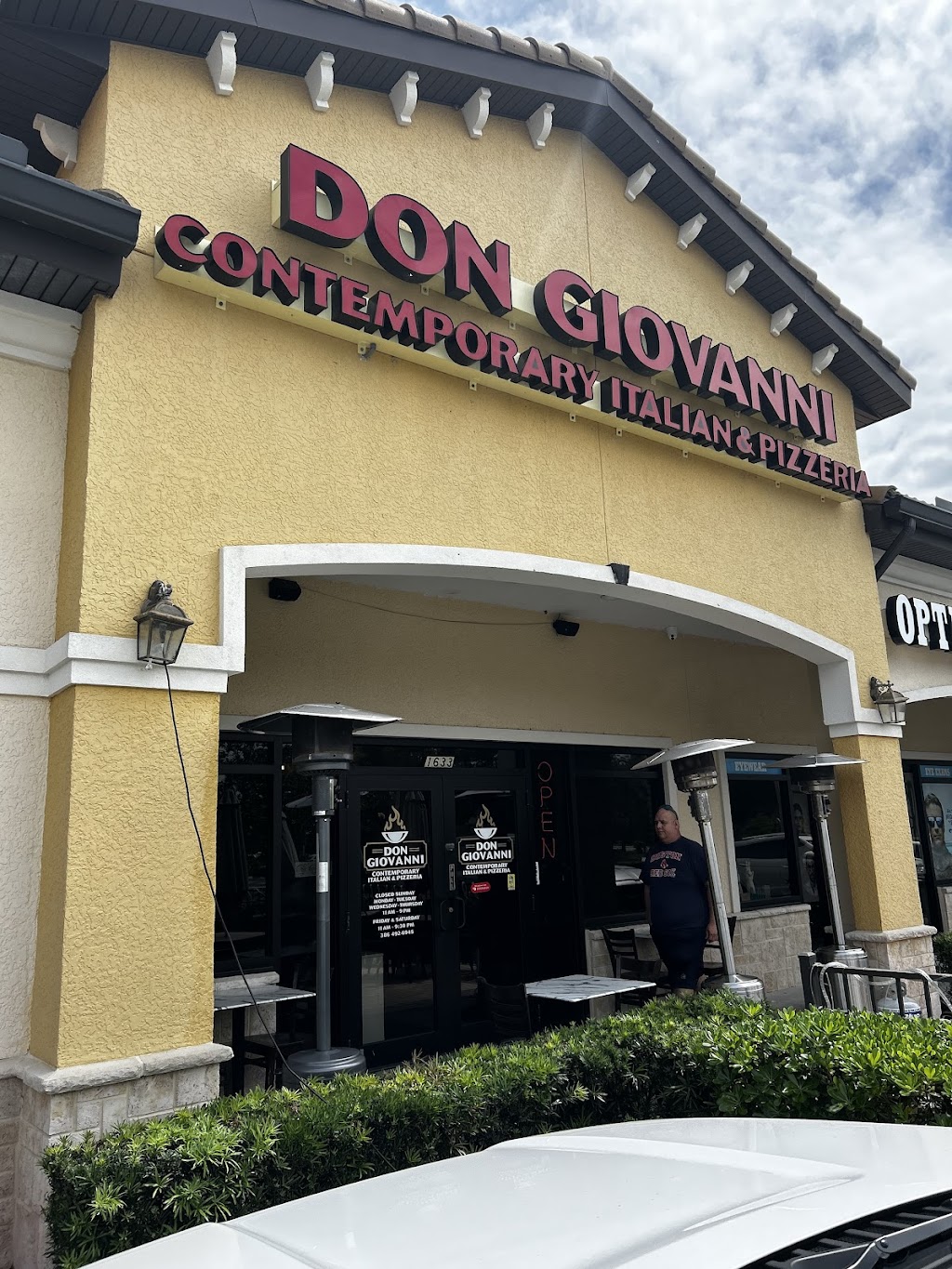 Don Giovanni Contemporary Italian and Pizzeria | 1633 Taylor Rd suite 5, Port Orange, FL 32128, USA | Phone: (386) 492-6945