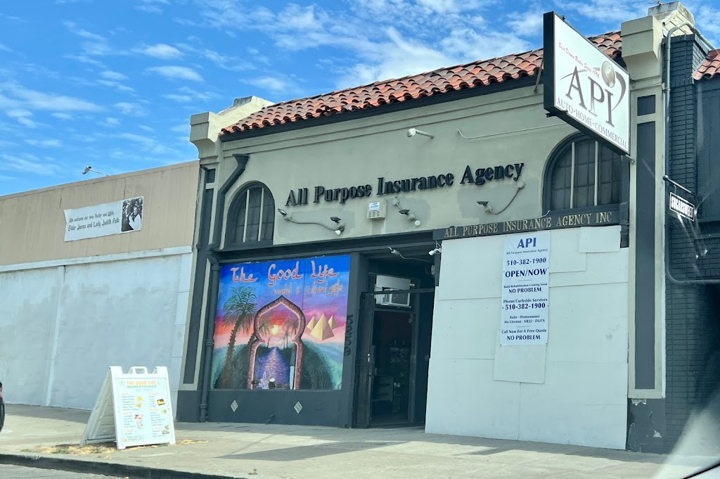 All Purpose Insurance Agency | 5857 MacArthur Blvd, Oakland, CA 94605, USA | Phone: (510) 382-1900