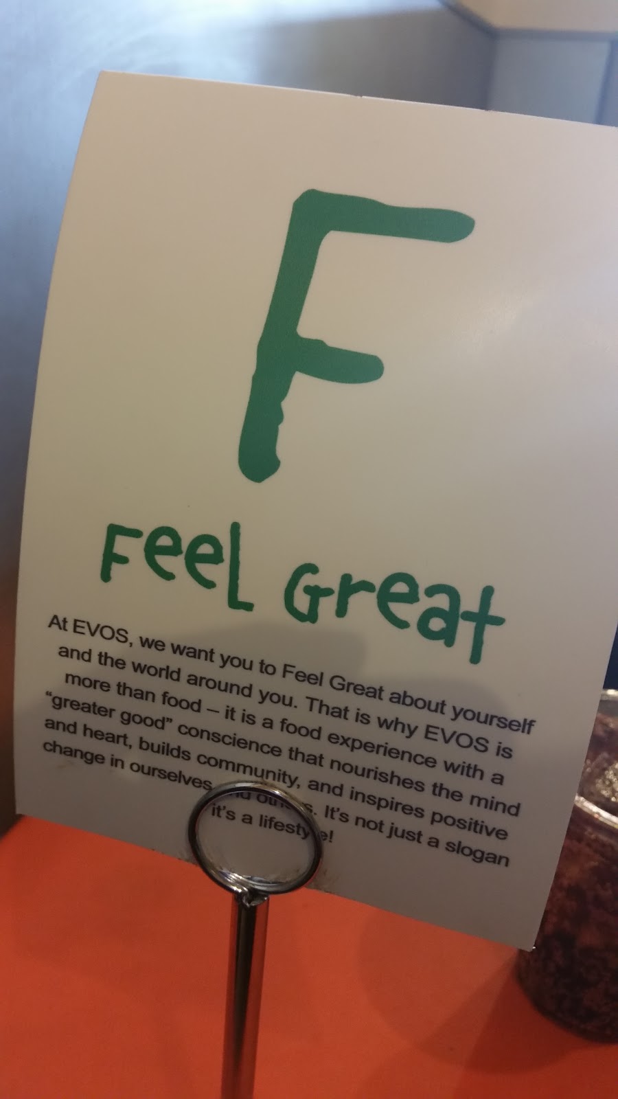 EVOS Feel Great Food (Pinecrest) | 9537 S Dixie Hwy, Pinecrest, FL 33156, USA | Phone: (305) 740-3433