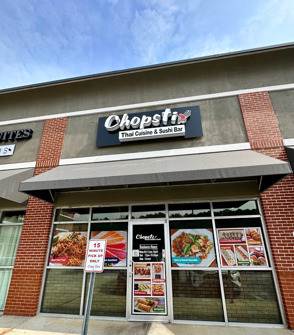 CHOPSTIXX Thai Cuisine & Sushi bar | 4955 Sugarloaf Pkwy Suite 108, Lawrenceville, GA 30044, USA | Phone: (678) 638-0809