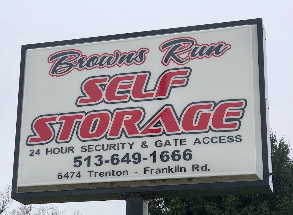 Browns Run Self Storage | 6474 Trenton Franklin Rd, Middletown, OH 45042, USA | Phone: (513) 649-1666